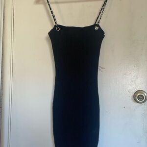Elegant Black Bodycon Dress